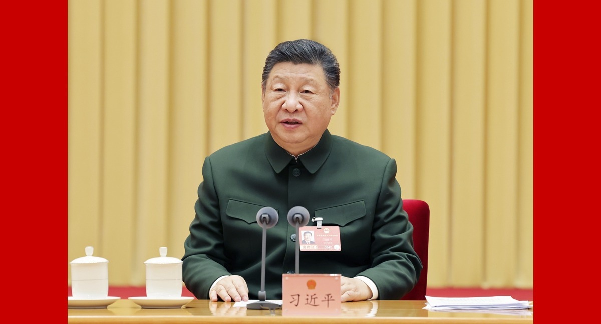 ​习近平：充分发挥政治建军特有优势 凝心聚力推动国防和军队现代化行稳致远